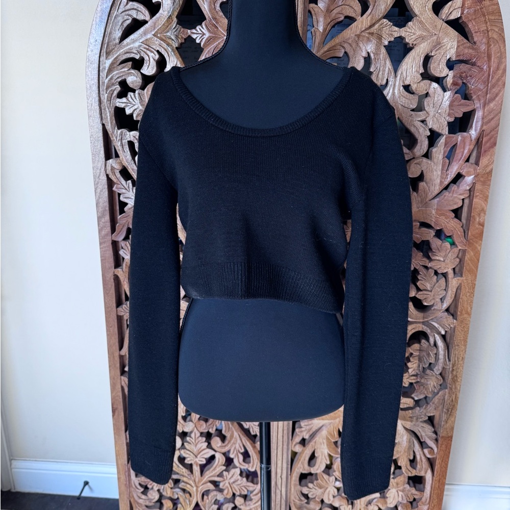 Black Knit Sweater